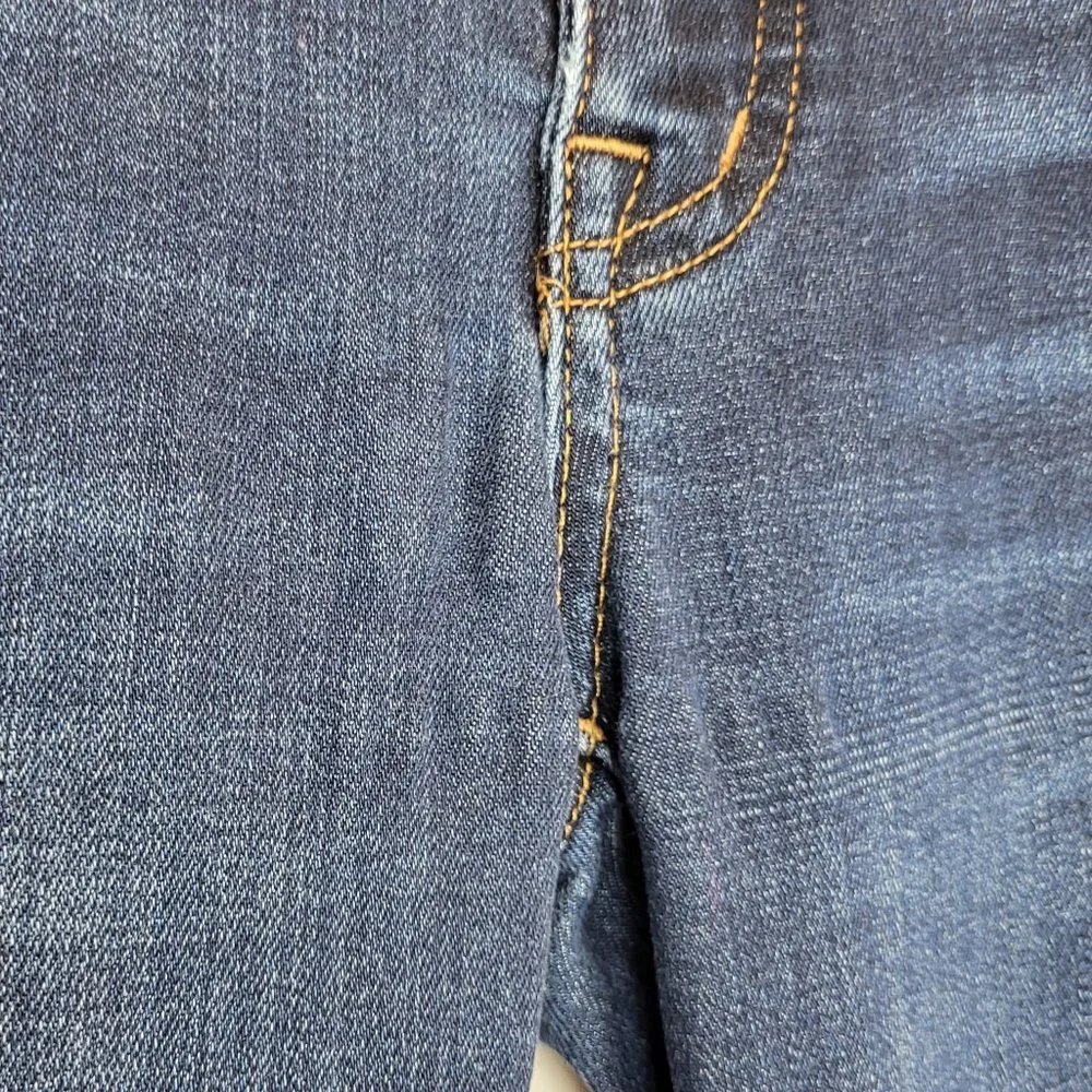 Madewell 9" inch High Rise Skinny Dark Blue Denim Jeans, Size 24, GUC - Picture 9 of 9